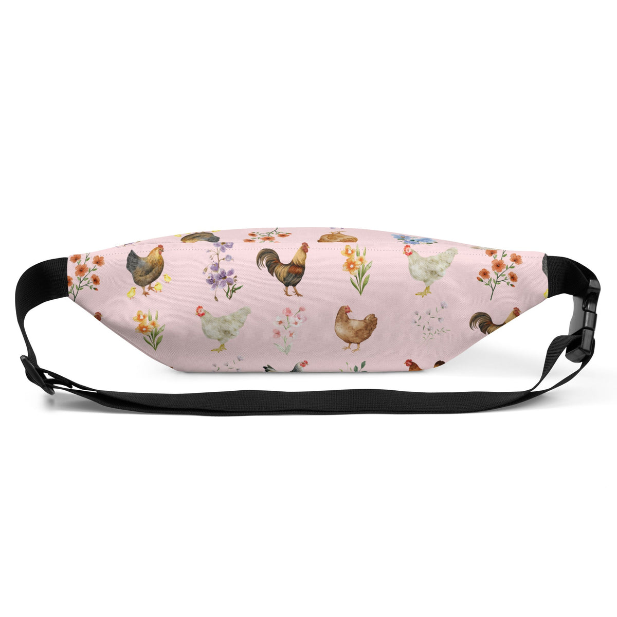 Watercolor Floral Chicken Fanny Pack - Cluck It All Farms