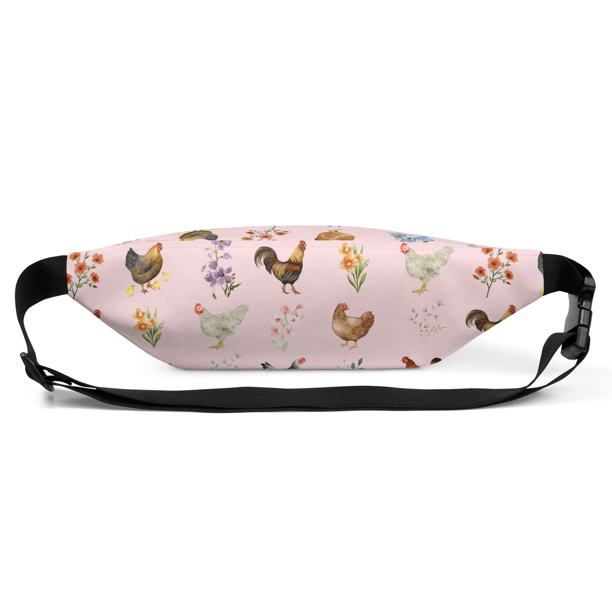 Watercolor Floral Chicken Fanny Pack - Cluck It All Farms