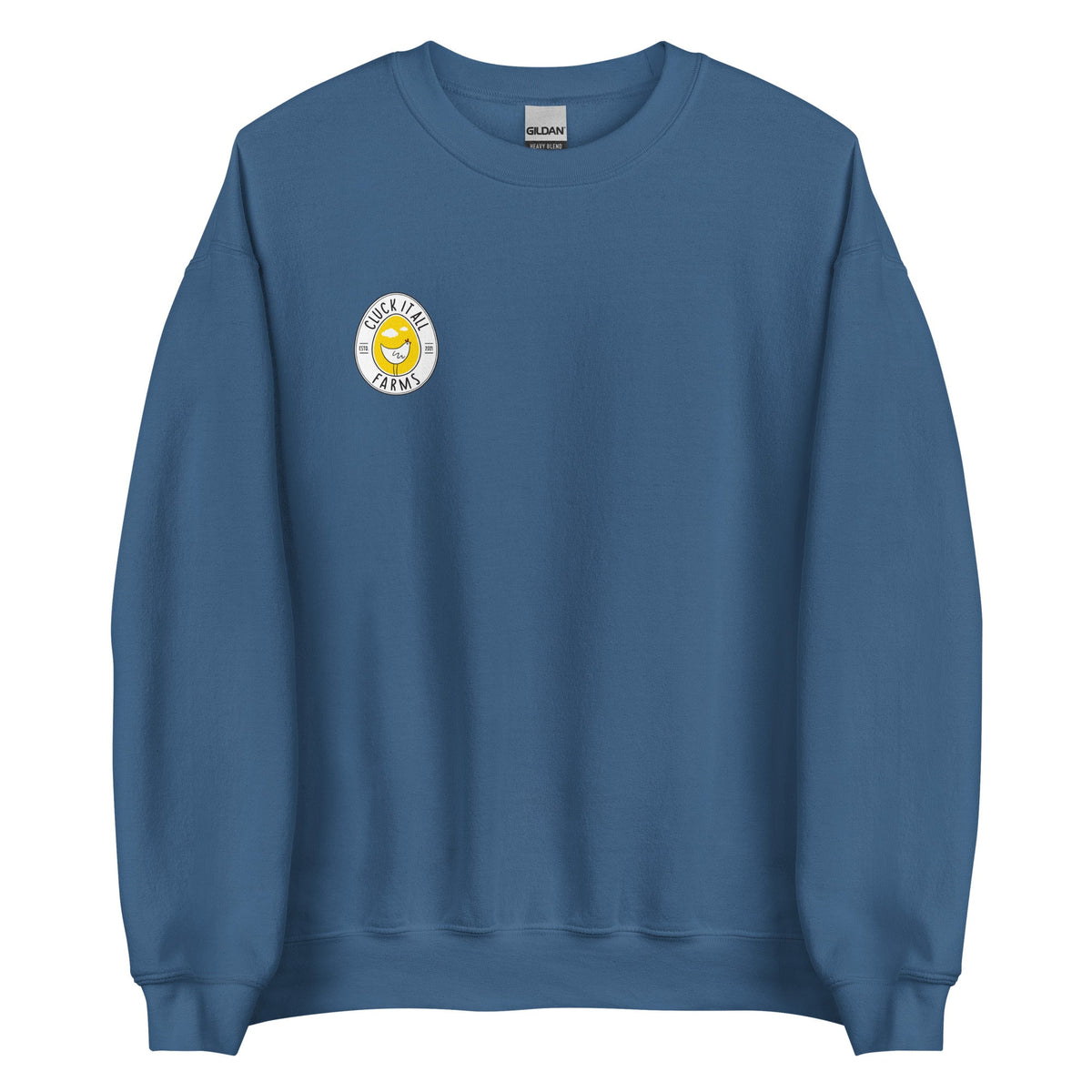 Winter Sleigh BACK PRINT Unisex Sweatshirt - Cluck It All Farms