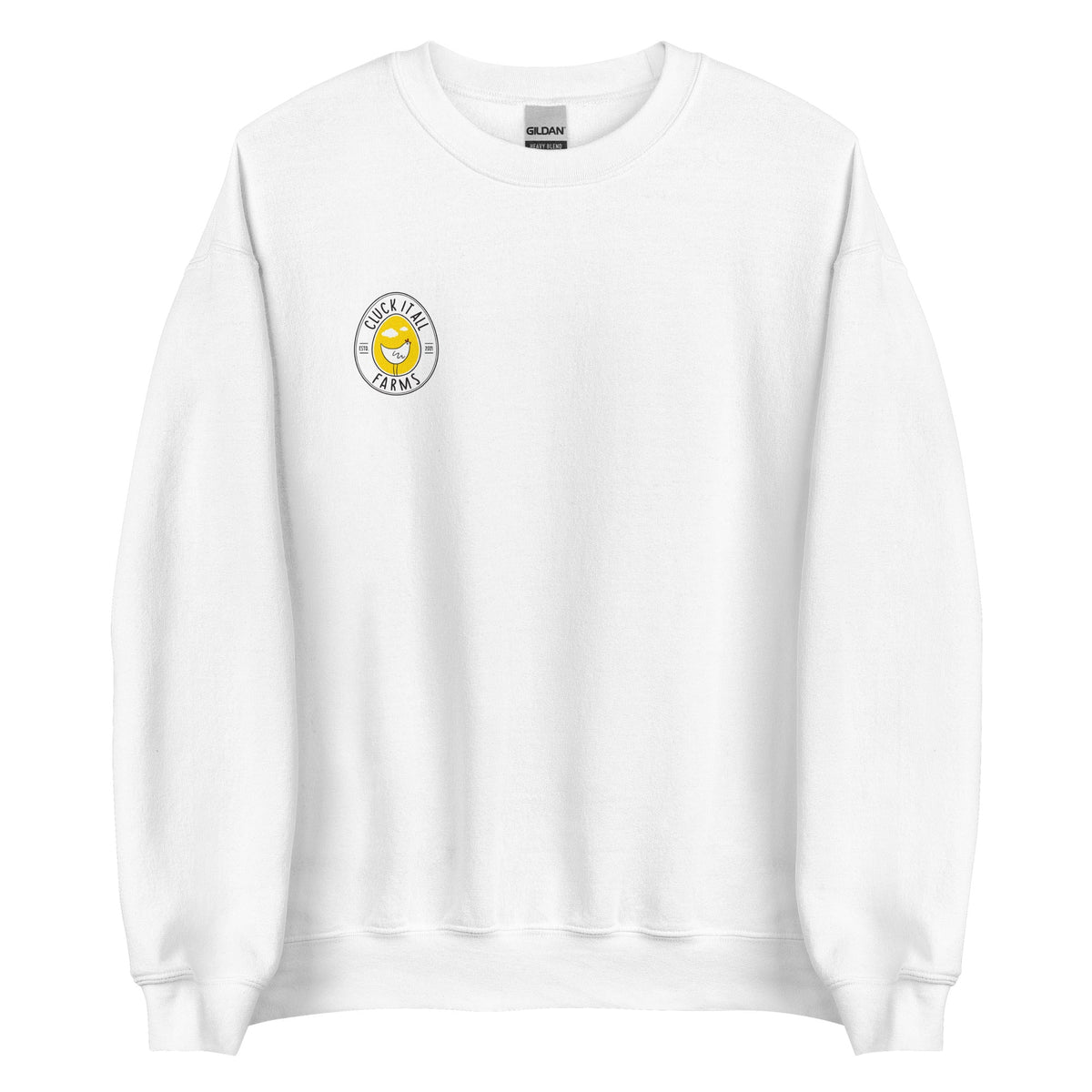 Winter Sleigh BACK PRINT Unisex Sweatshirt - Cluck It All Farms