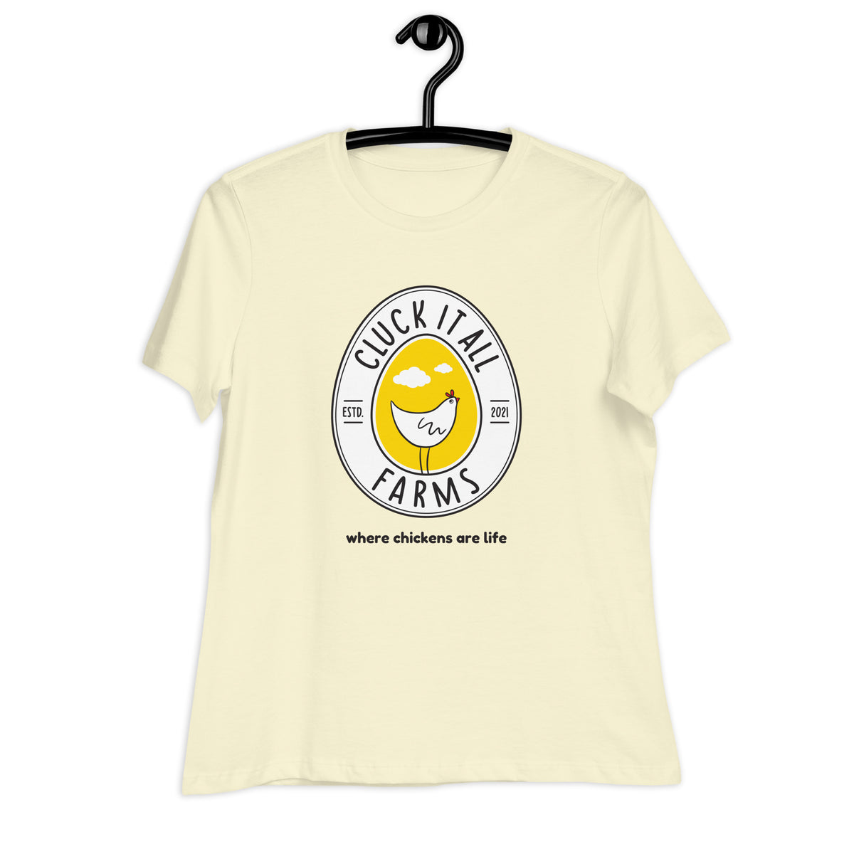 Cluck It All Farms Logo Women&#39;s Relaxed T-Shirt