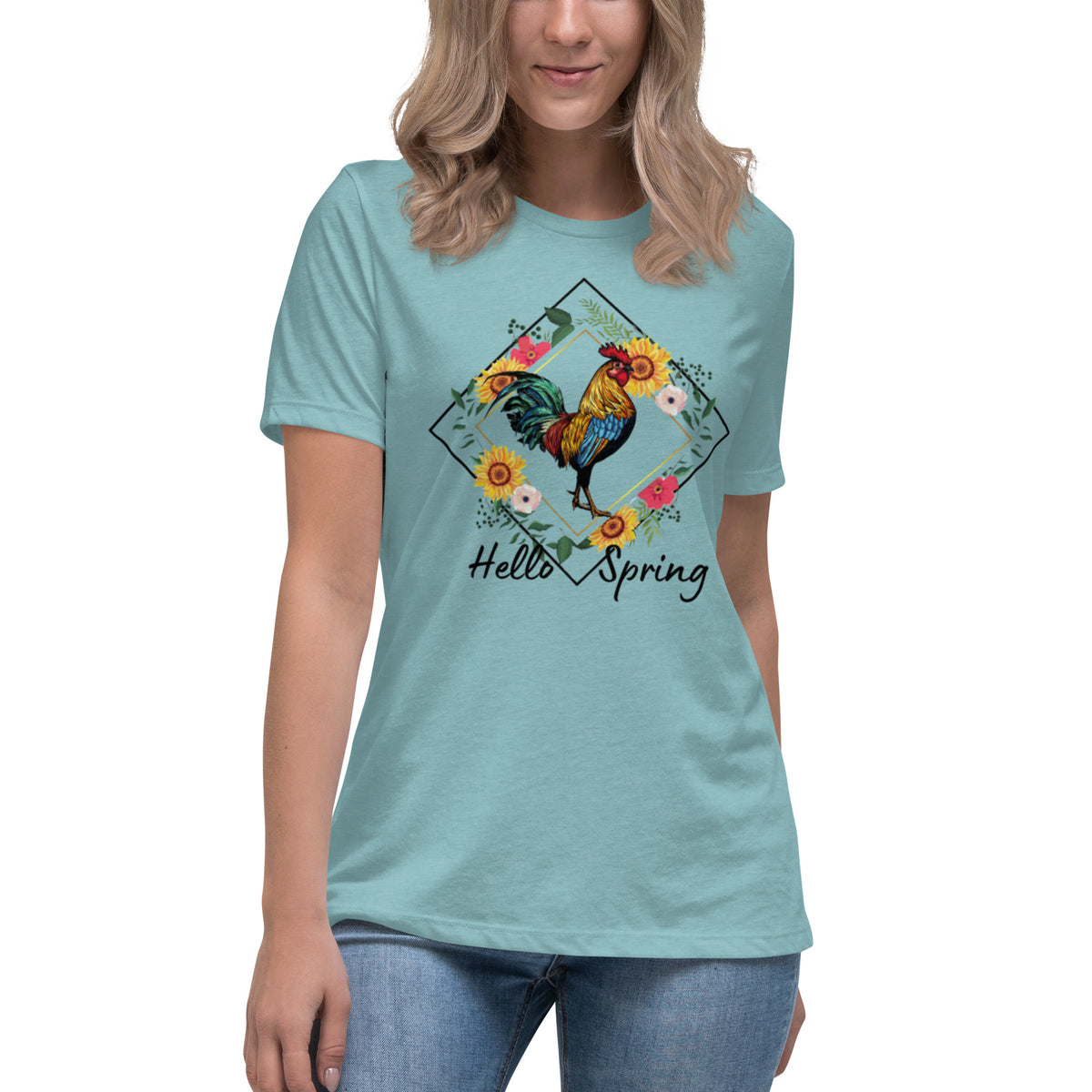 Hello Spring Women&#39;s Relaxed T-Shirt