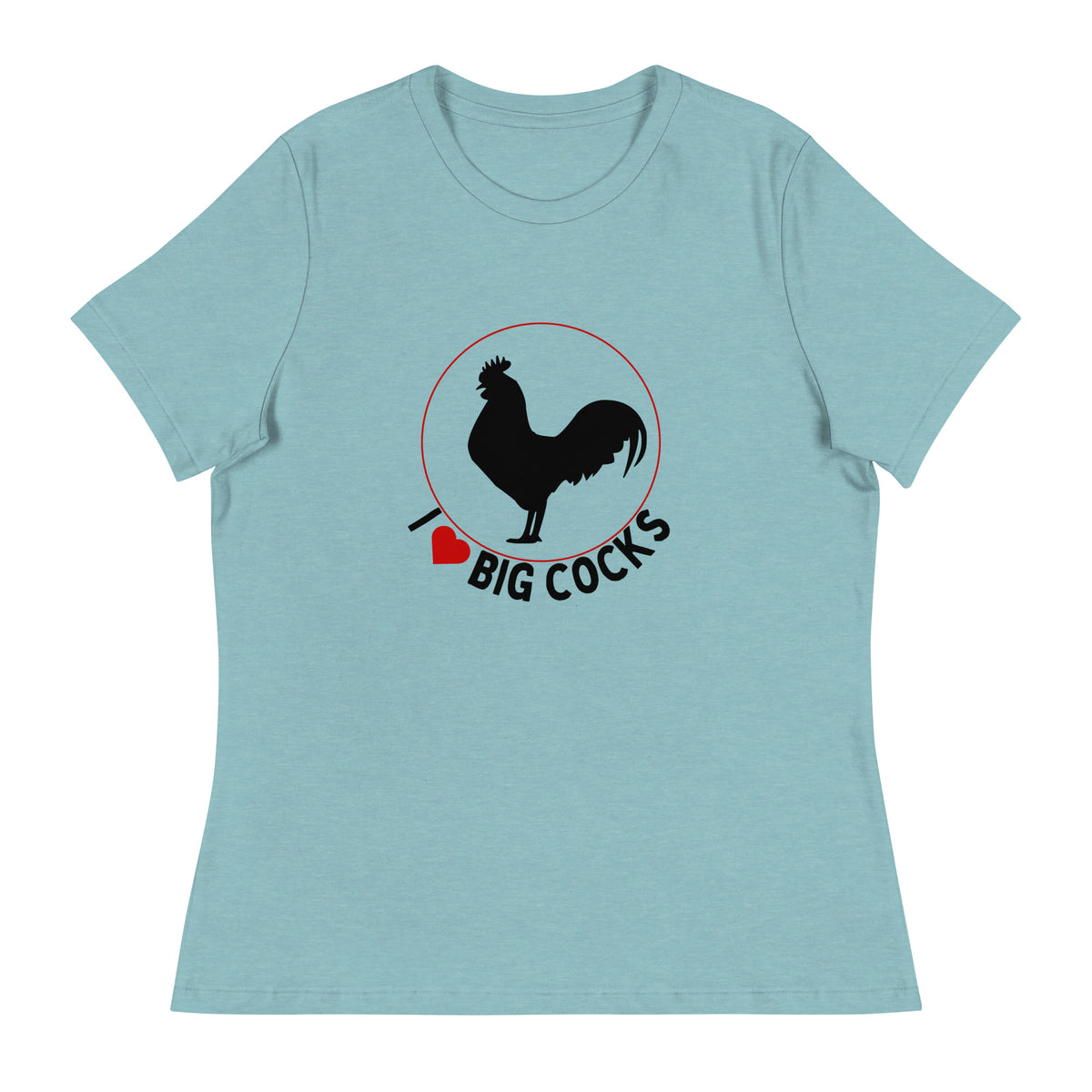 Big Cocks Chicken Women&#39;s Relaxed T-Shirt