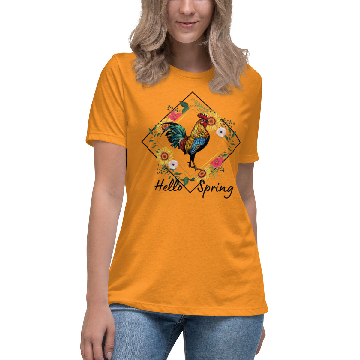 Hello Spring Women&#39;s Relaxed T-Shirt