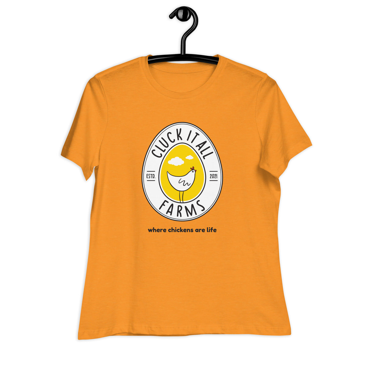 Cluck It All Farms Logo Women&#39;s Relaxed T-Shirt