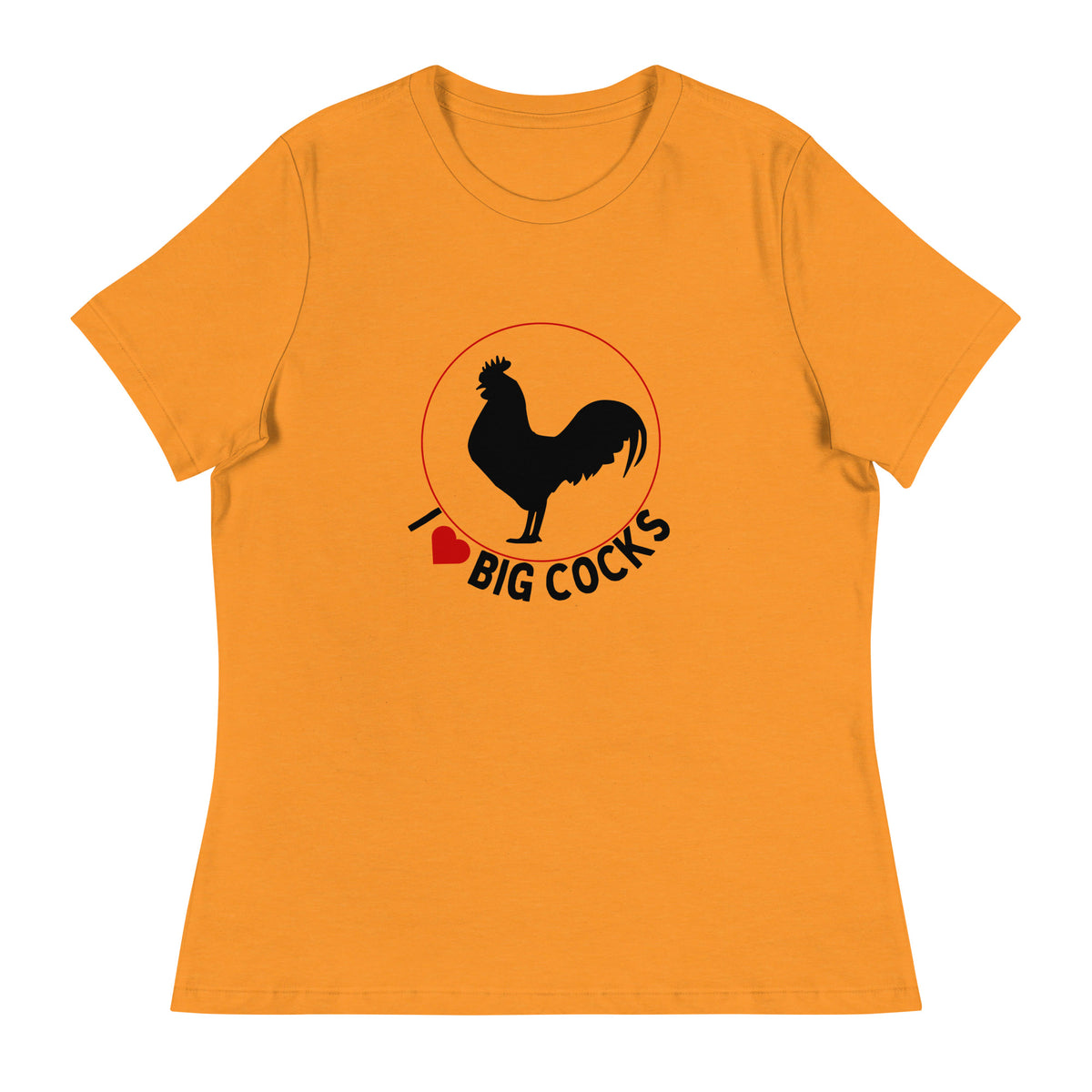 Big Cocks Chicken Women&#39;s Relaxed T-Shirt