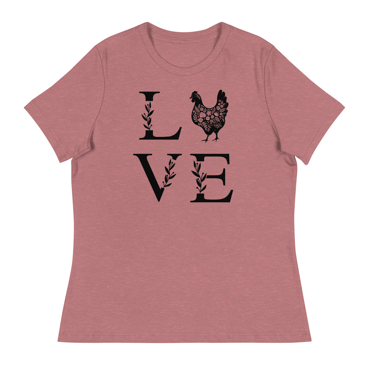 Chicken Love Women&#39;s Relaxed T-Shirt