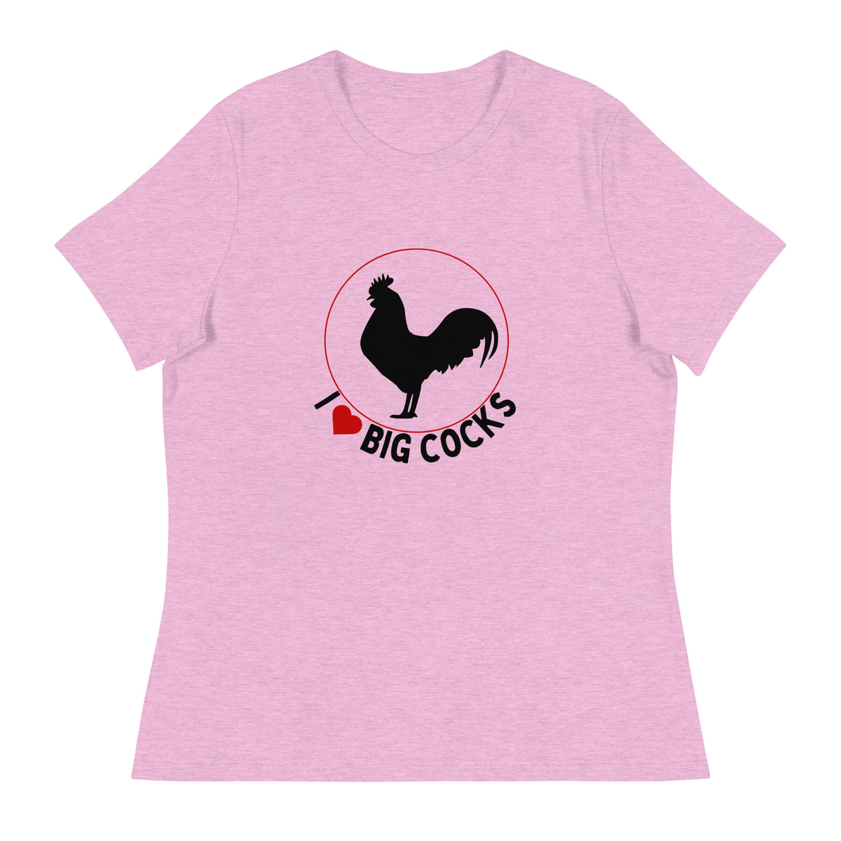 Big Cocks Chicken Women&#39;s Relaxed T-Shirt