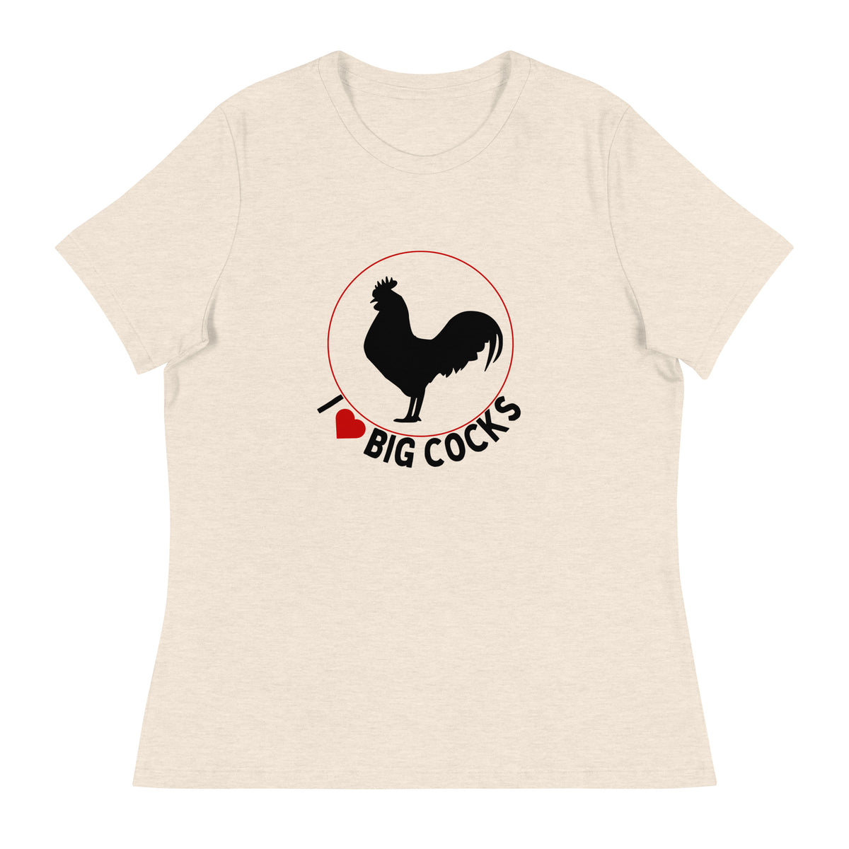 Big Cocks Chicken Women&#39;s Relaxed T-Shirt