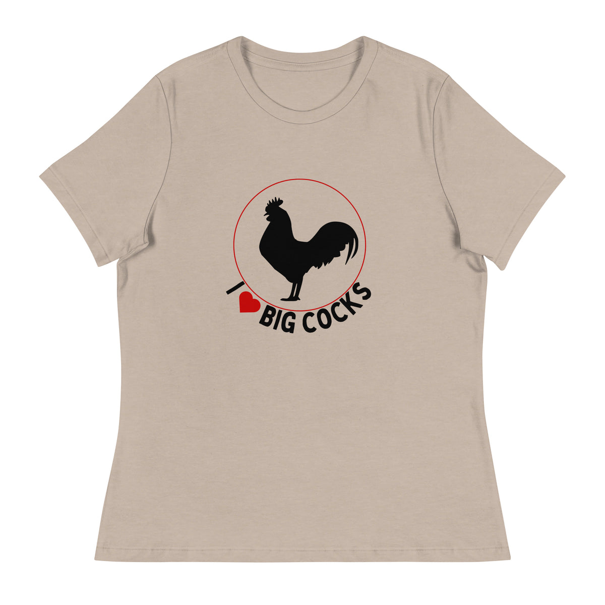 Big Cocks Chicken Women&#39;s Relaxed T-Shirt