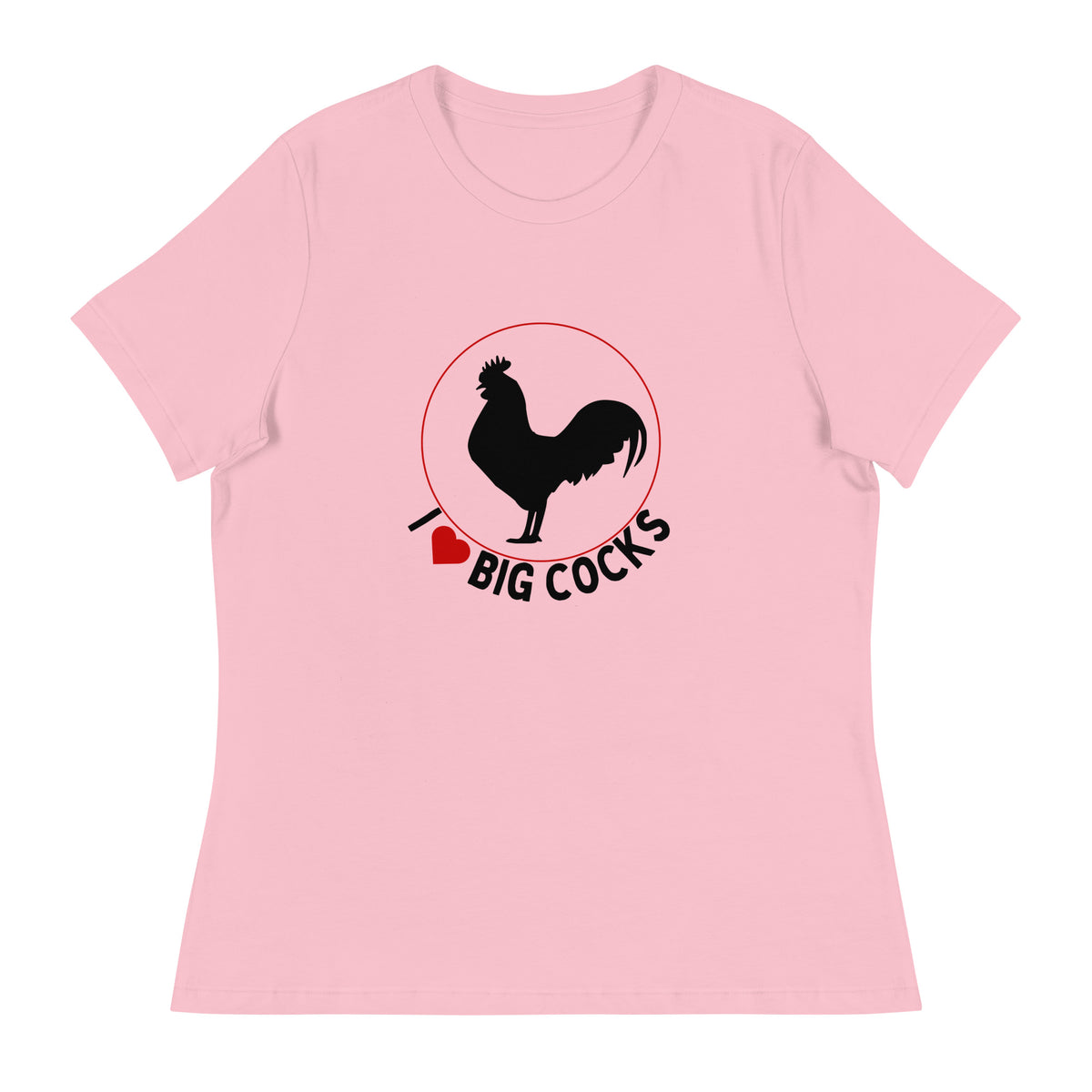 Big Cocks Chicken Women&#39;s Relaxed T-Shirt