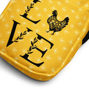 Yellow Chicken Love Utility Crossbody Bag - Cluck It All Farms