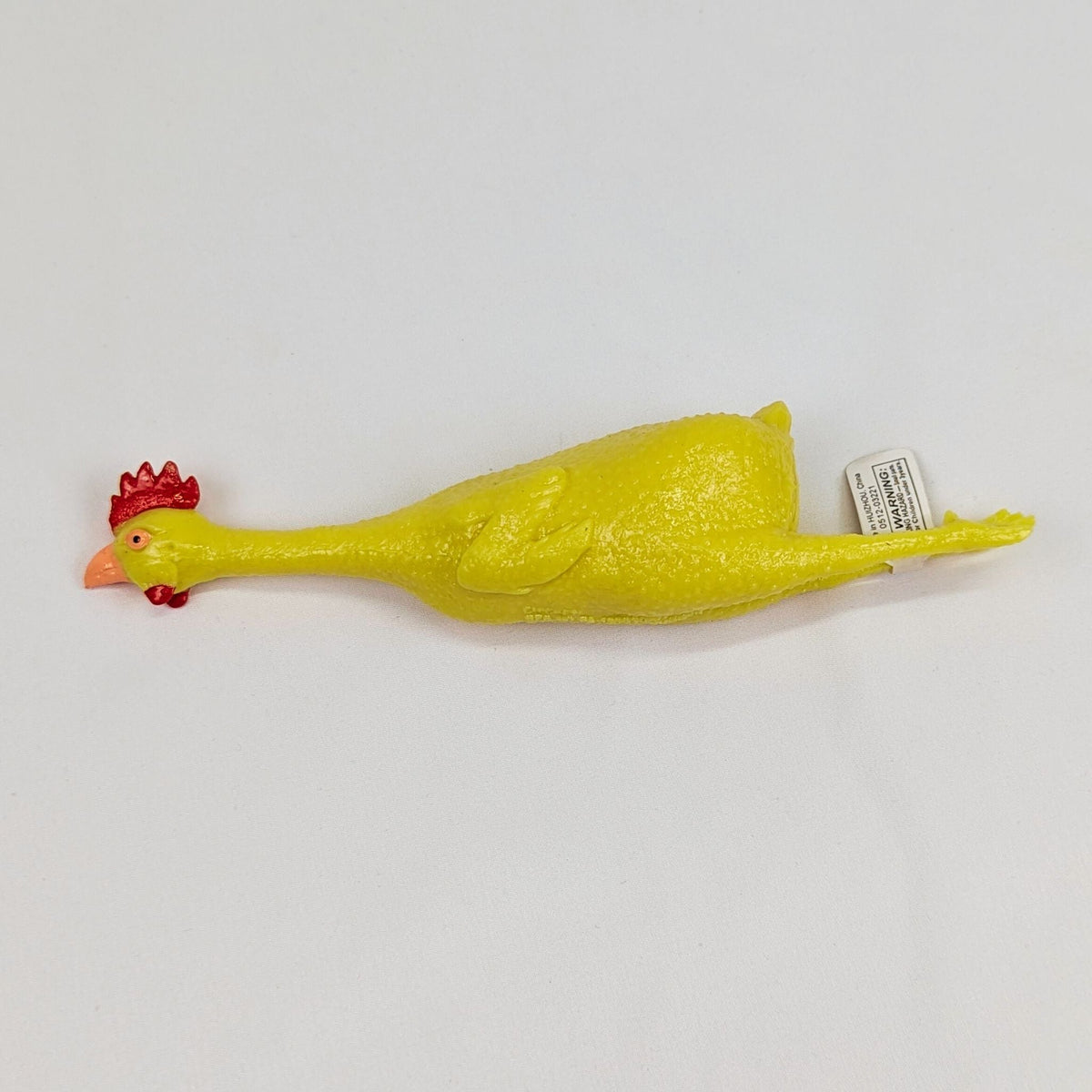 8&quot; Rubber Stretch Chicken Toy - Cluck It All Farms