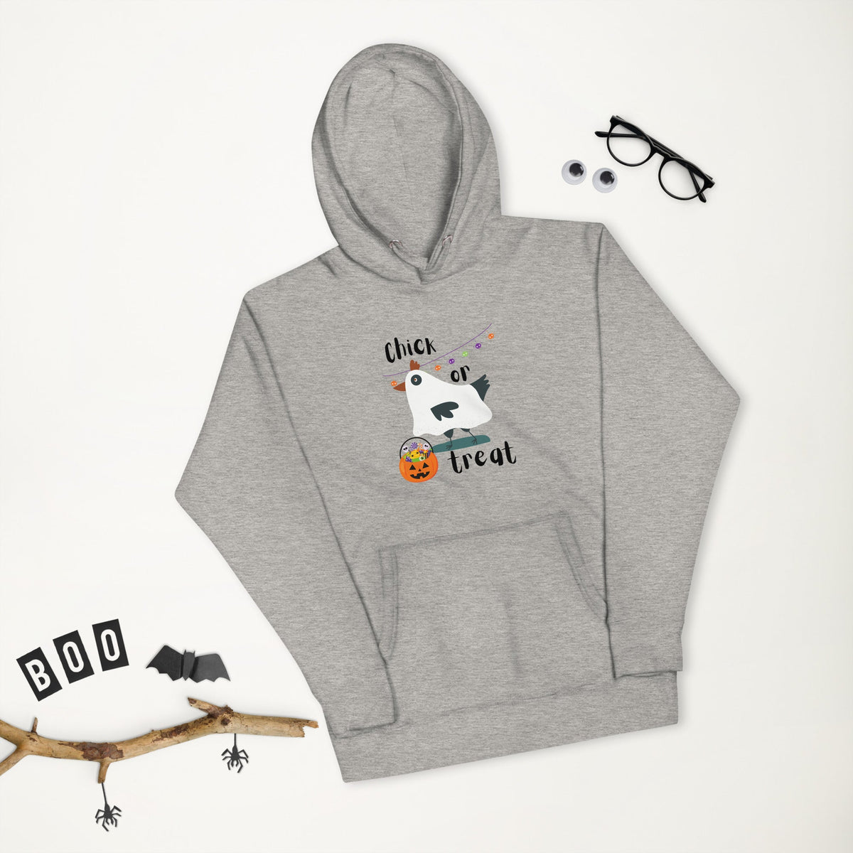 Chick or Treat Adult Unisex Hoodie - Cluck It All Farms