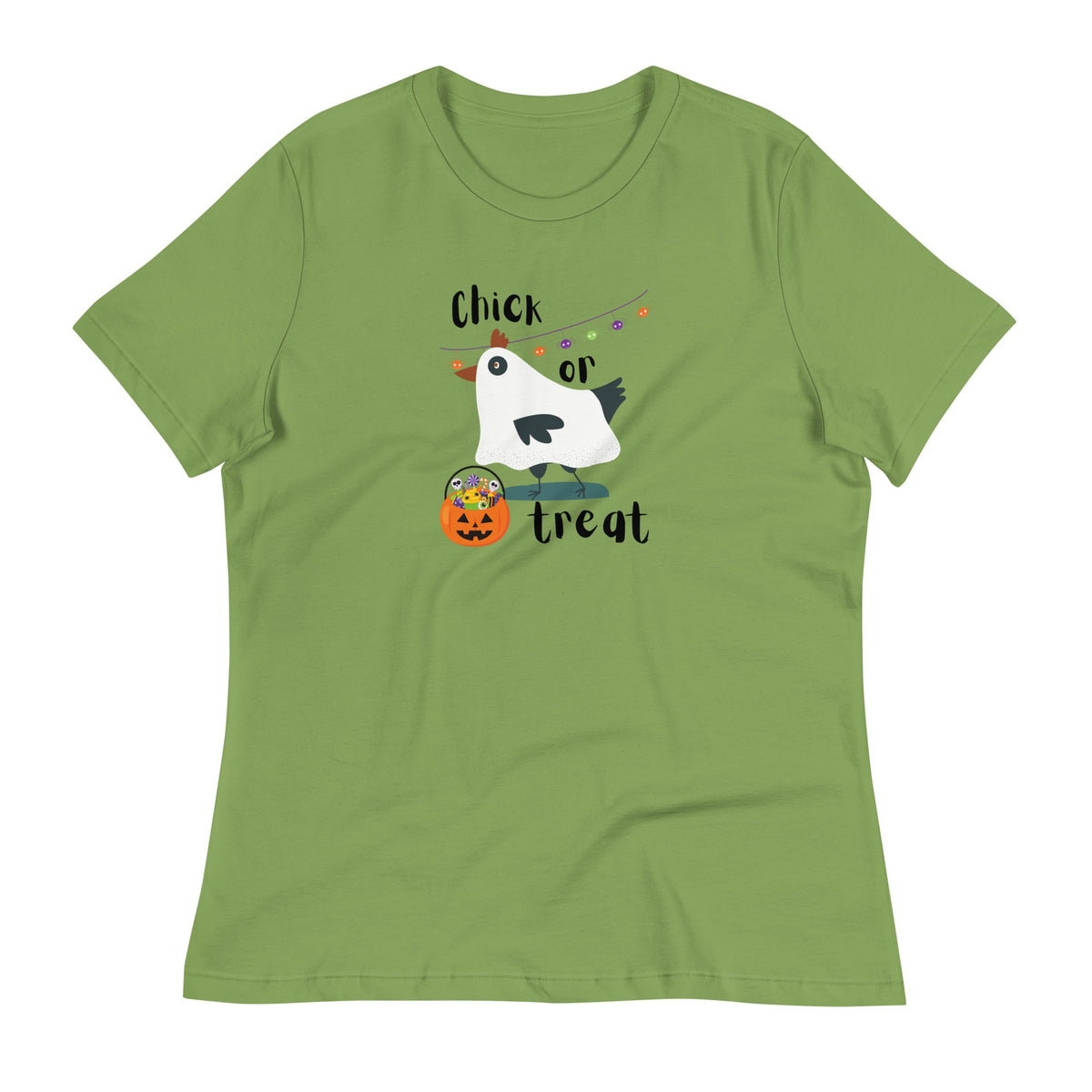 Chick or Treat Women&#39;s Relaxed T-Shirt - Cluck It All Farms