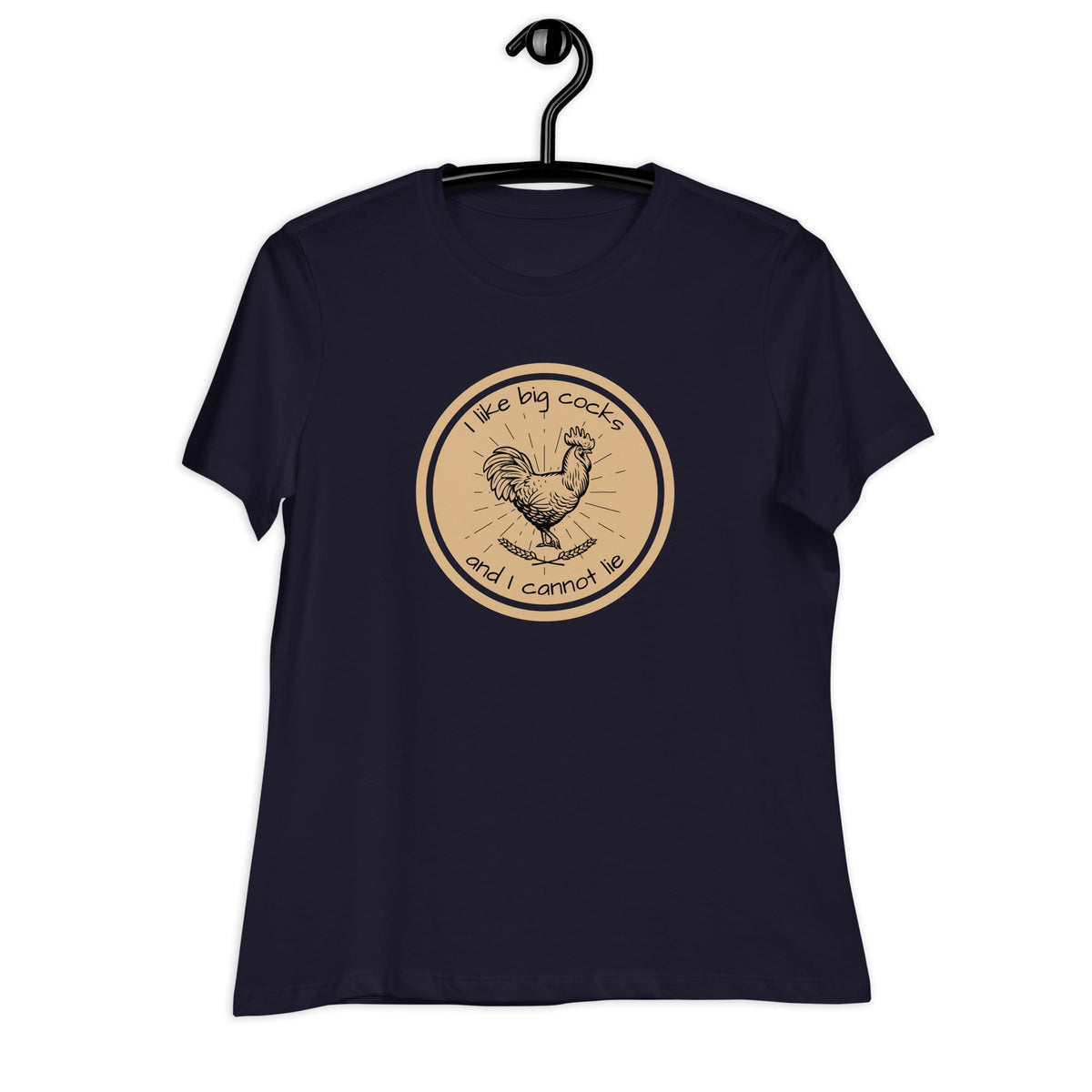 Chicken Big Cocks Women&#39;s Relaxed T-Shirt - Cluck It All Farms