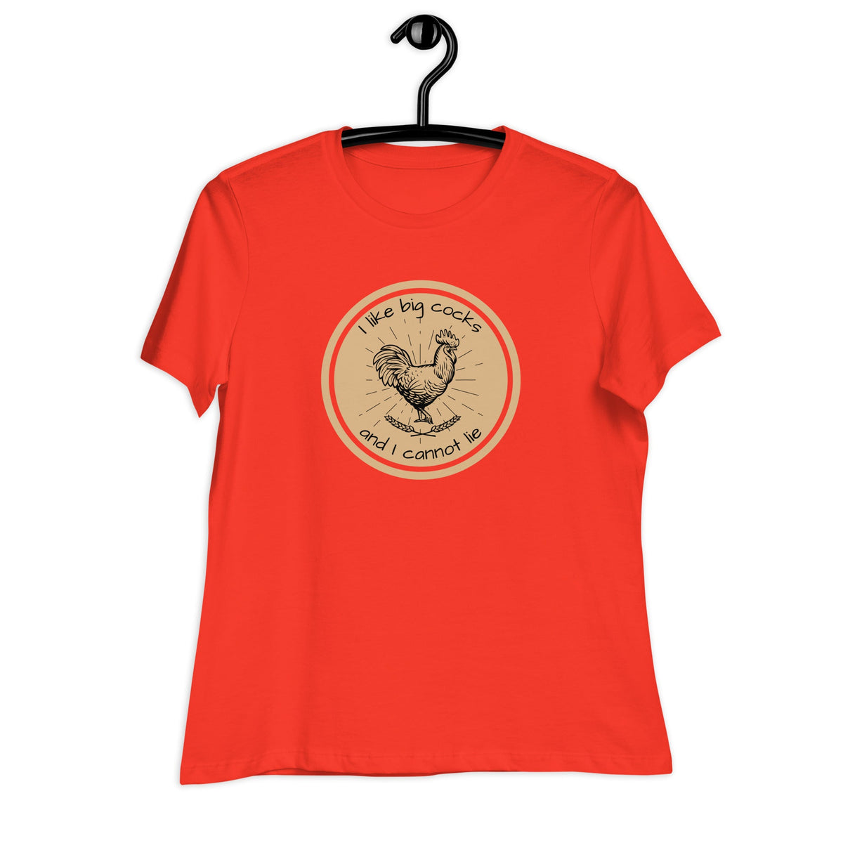 Chicken Big Cocks Women&#39;s Relaxed T-Shirt - Cluck It All Farms