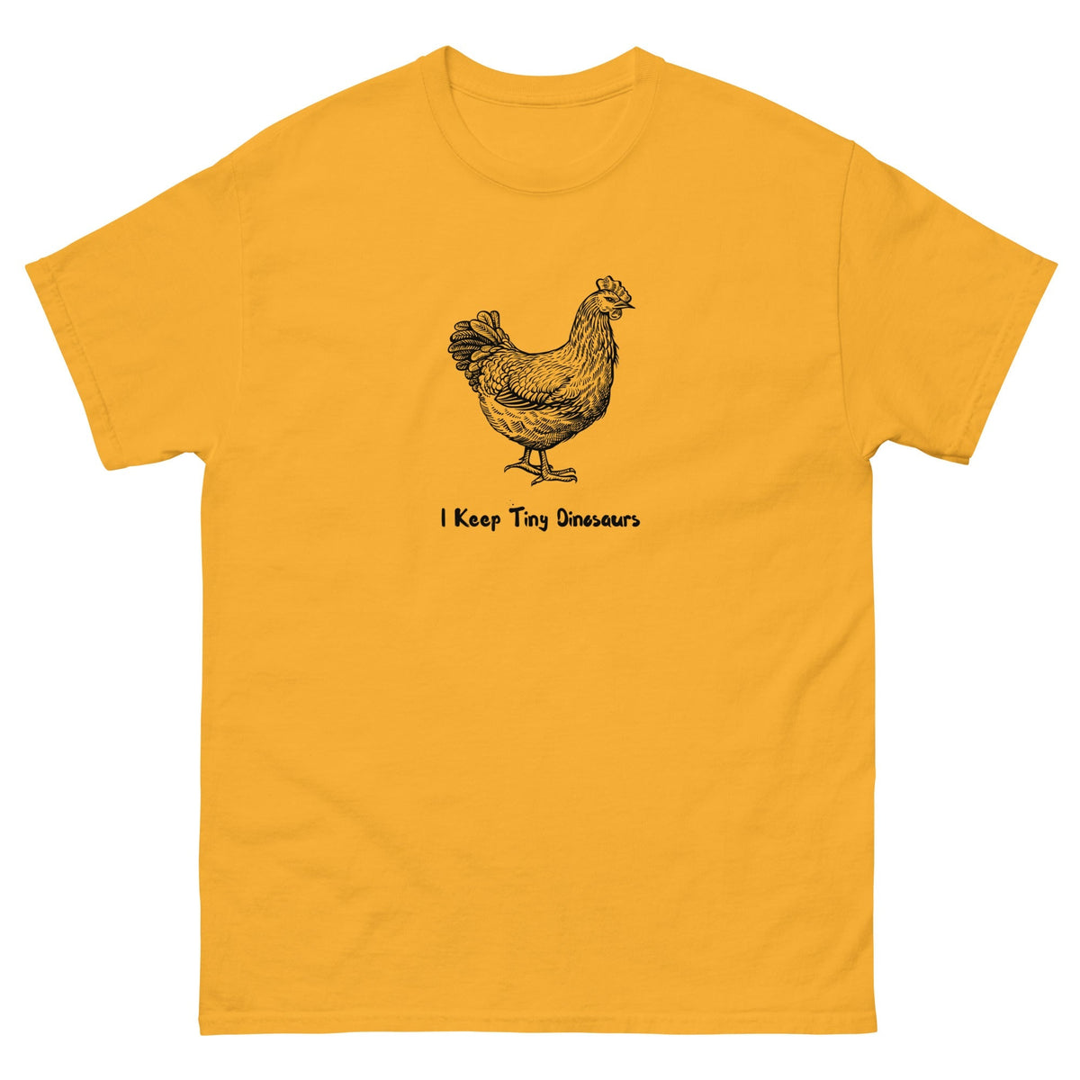 Chicken Tiny Dinosaurs Unisex Classic Tee - Cluck It All Farms