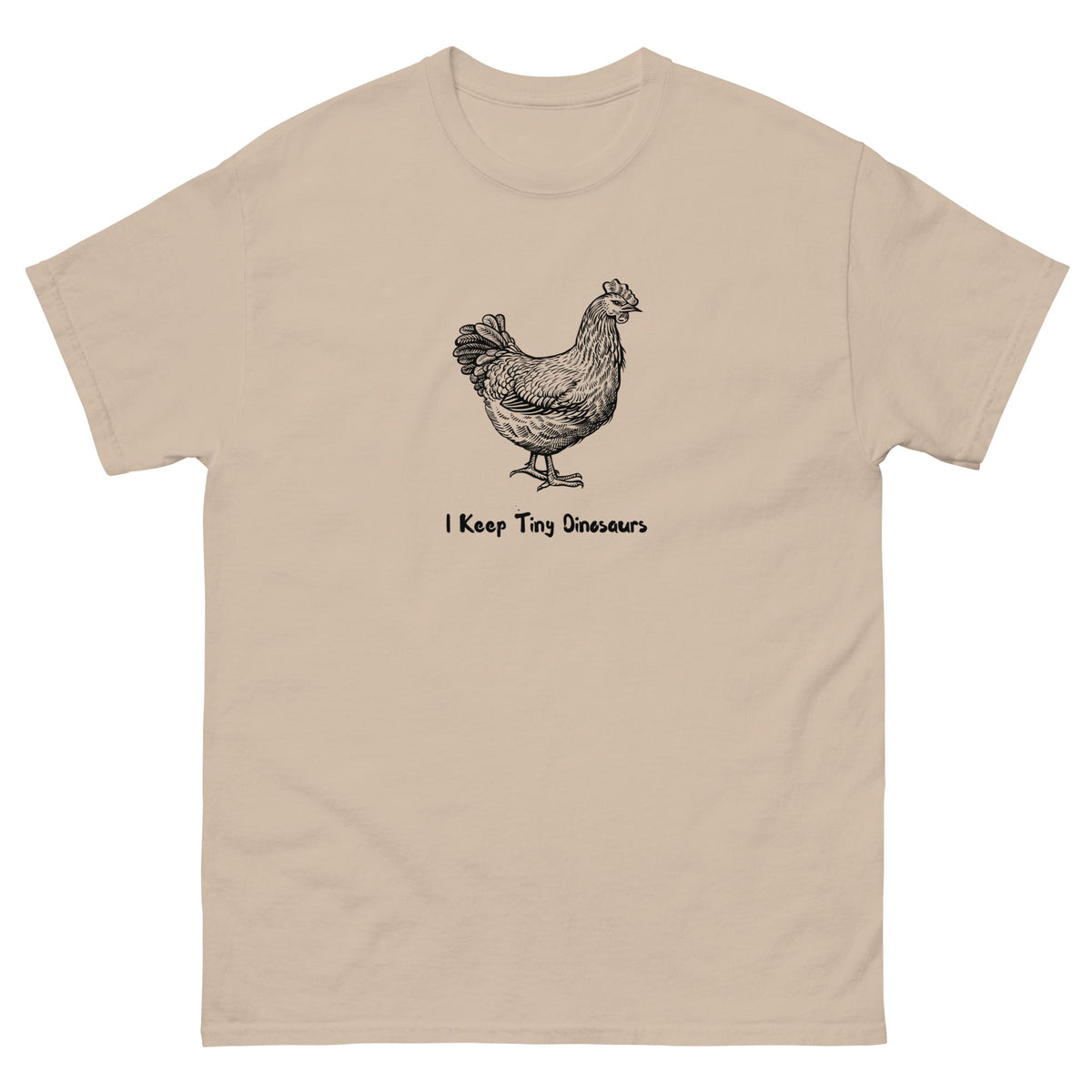 Chicken Tiny Dinosaurs Unisex Classic Tee - Cluck It All Farms
