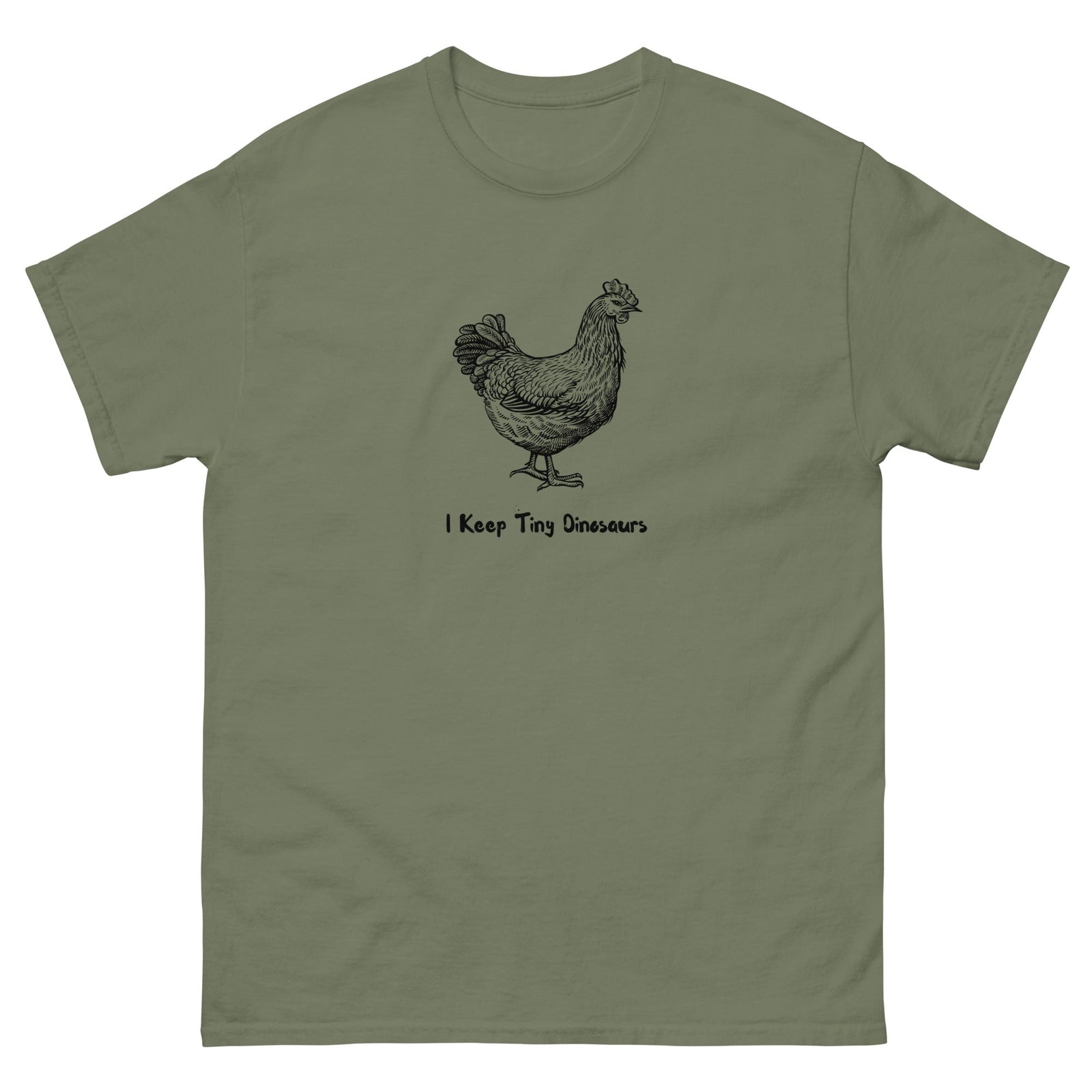 Chicken Tiny Dinosaurs Unisex Classic Tee - Cluck It All Farms
