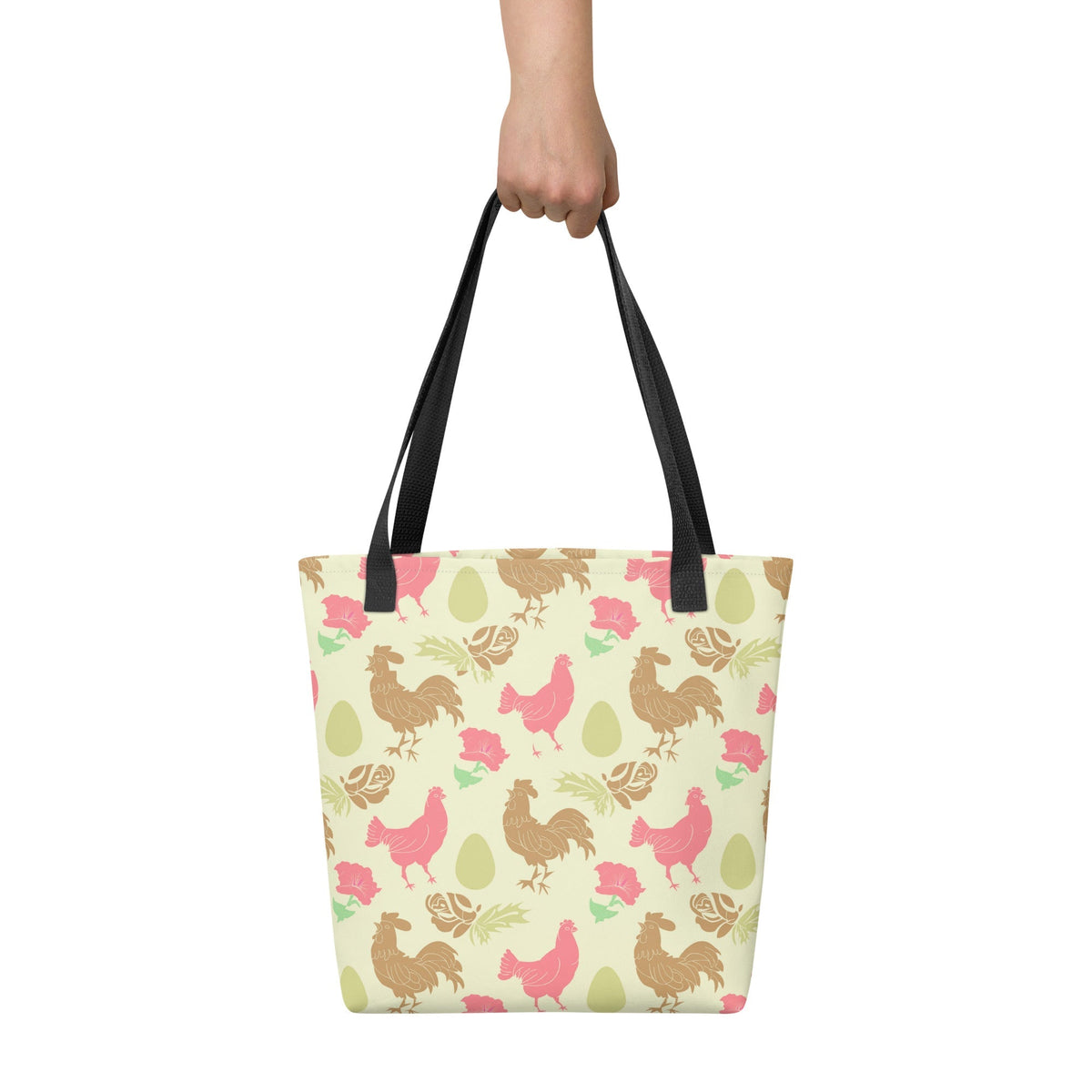 Festive Chicken Tote Bag - Cluck It All Farms