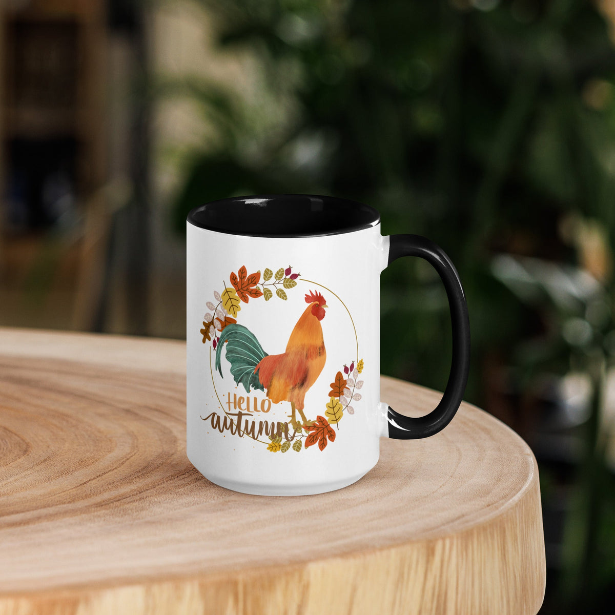 Hello Autumn Chicken Mug - Cluck It All Farms