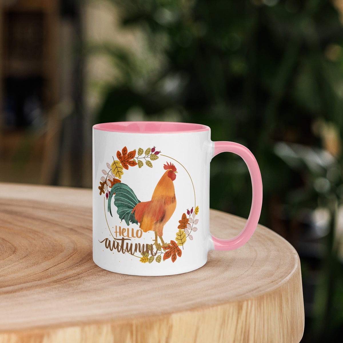 Hello Autumn Chicken Mug - Cluck It All Farms