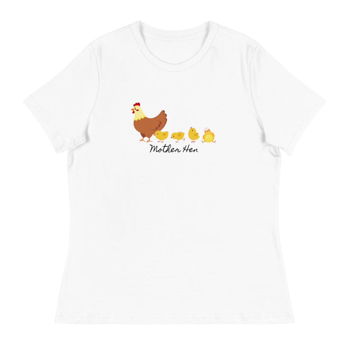Mother Hen Women&#39;s Relaxed T-Shirt - Cluck It All Farms
