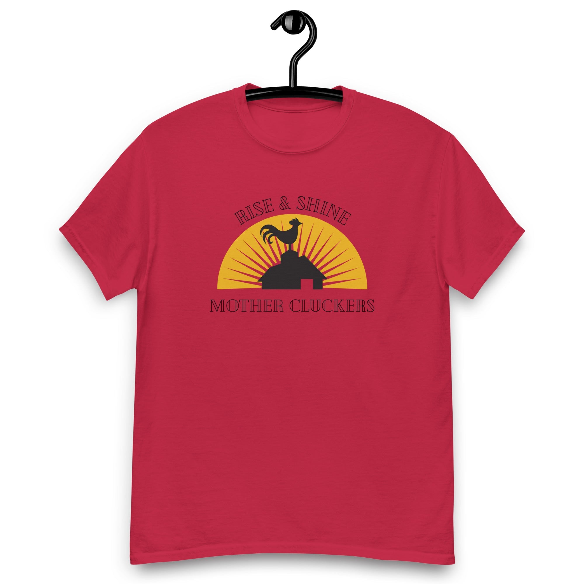 Rise & Shine Chicken Unisex Classic Tee - Cluck It All Farms