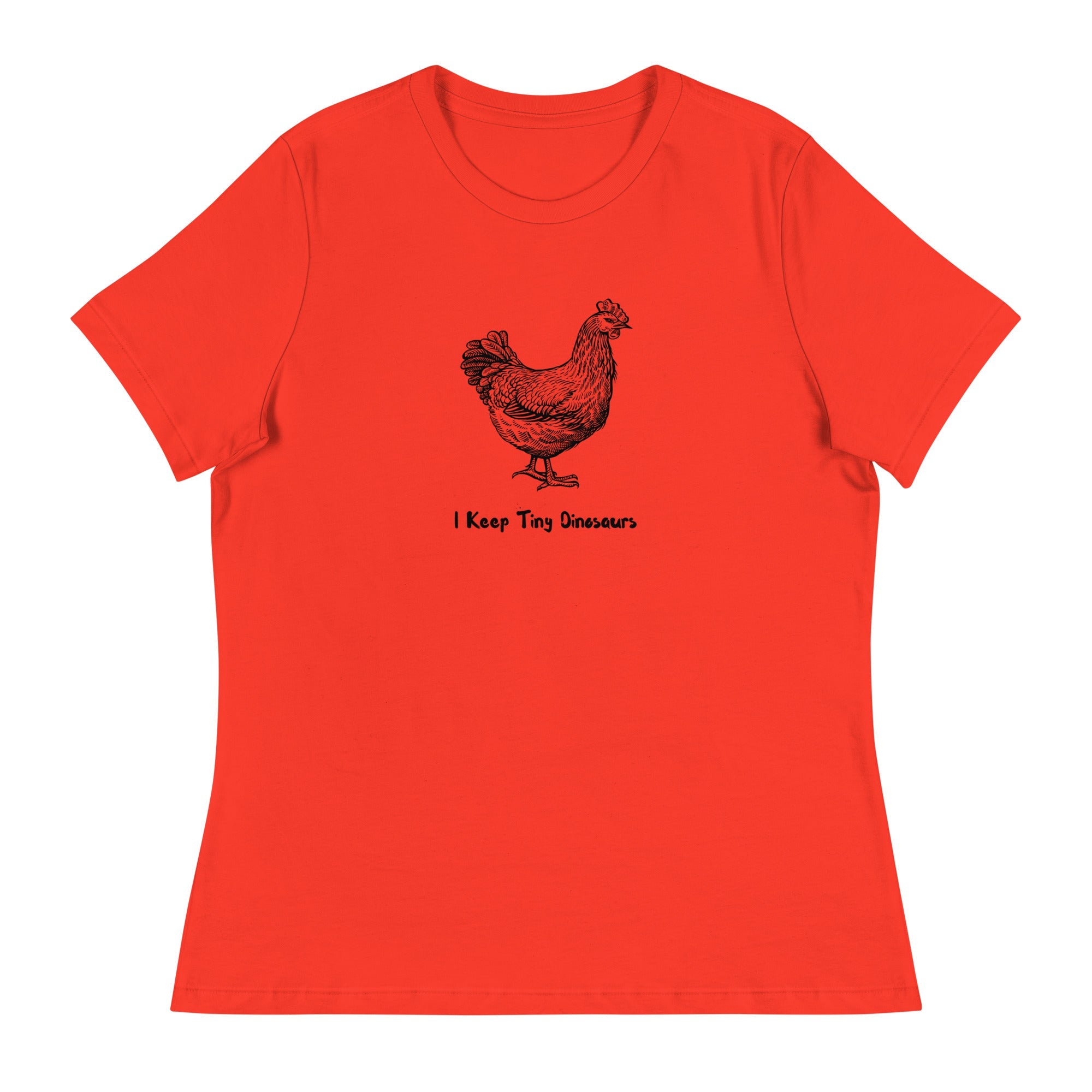Tiny Dinosaurs Women's Relaxed T-Shirt - Cluck It All Farms