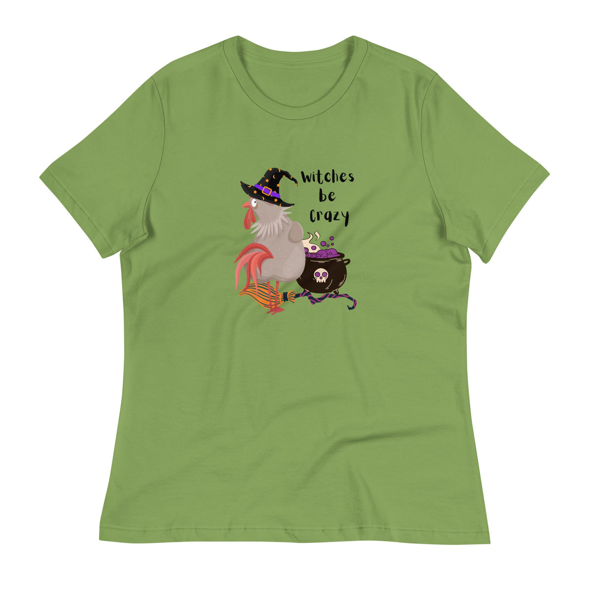 Witches Be Crazy Women&#39;s Relaxed T-Shirt - Cluck It All Farms